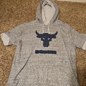 Under Armour Gray and Blue Hoodie